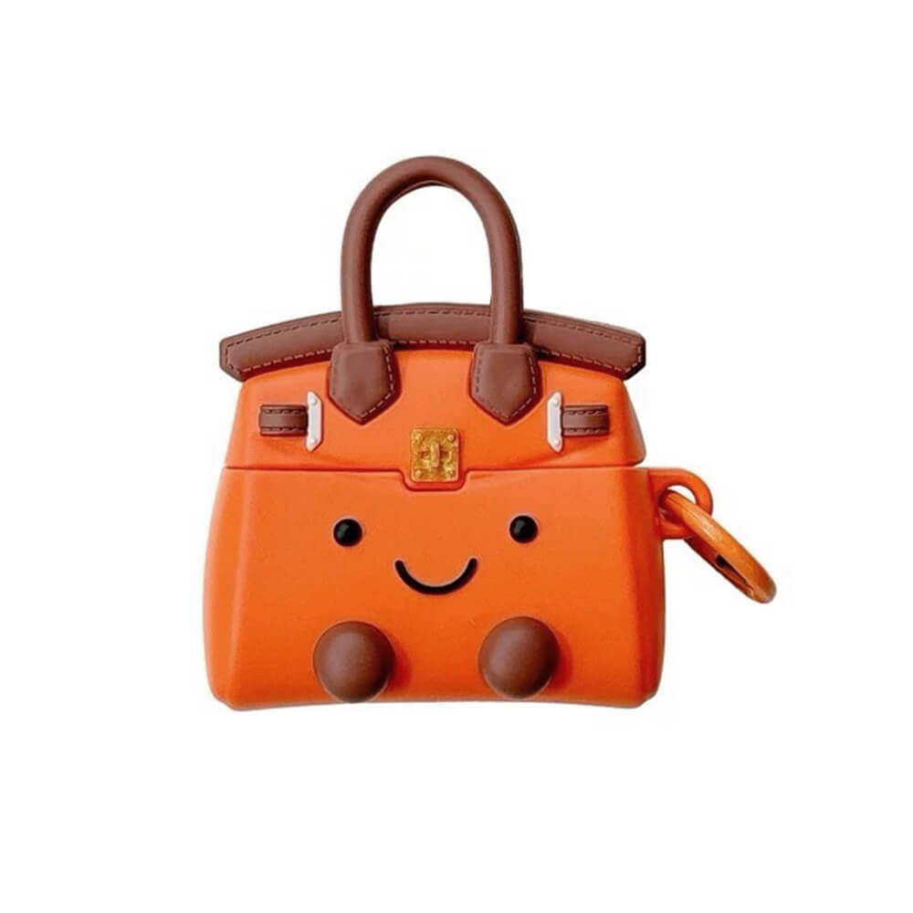 ORANGE ROCKING HORSE HANDBAG AIRPODS CASE