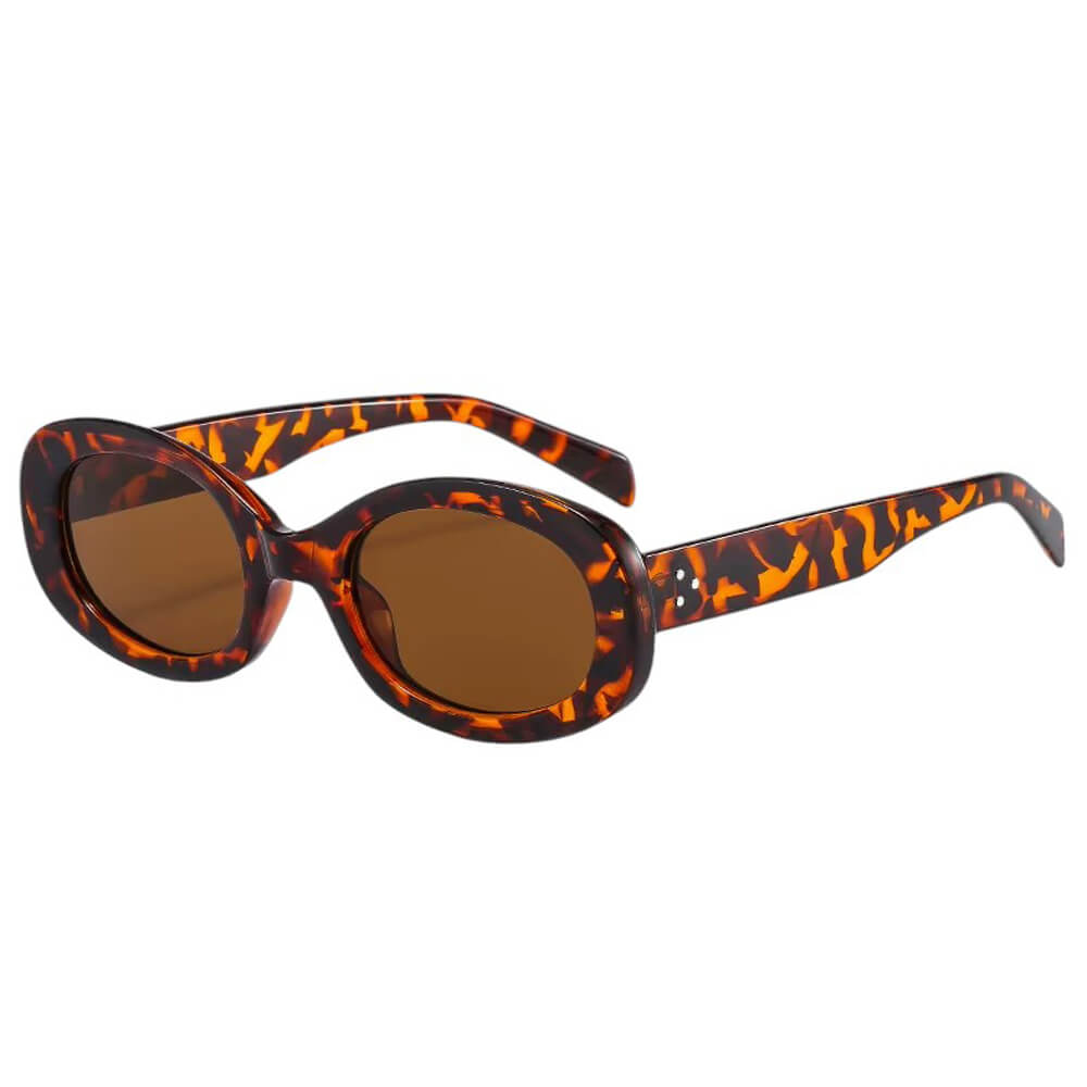 OVAL SUNGLASSES RETRO ELEGANCE EVERYDAY WEAR