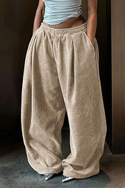 OVERSIZED CORDUROY PANTS IN RELAXED FIT WIDE DESIGN