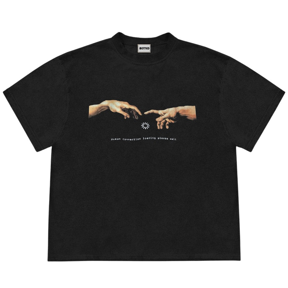 OVERSIZED CREATION OF ADAM TEE HUMAN CONNECTION LOADING