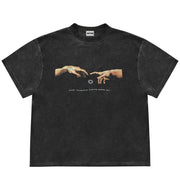 OVERSIZED CREATION OF ADAM TEE HUMAN CONNECTION LOADING