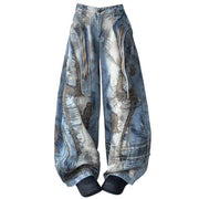 OVERSIZED SKETCH JEANS FOR MEN AND WOMEN IN MULTIPLE SIZES