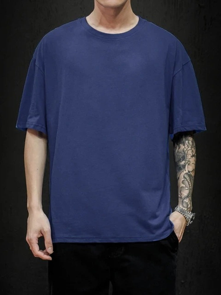 OVERSIZED TEE WHITE EVERYDAY COMFORT RELAXED FIT TOP