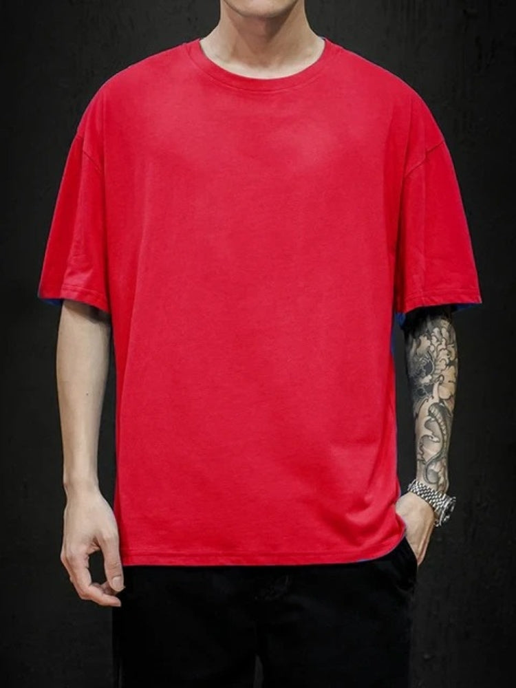 OVERSIZED TEE WHITE EVERYDAY COMFORT RELAXED FIT TOP