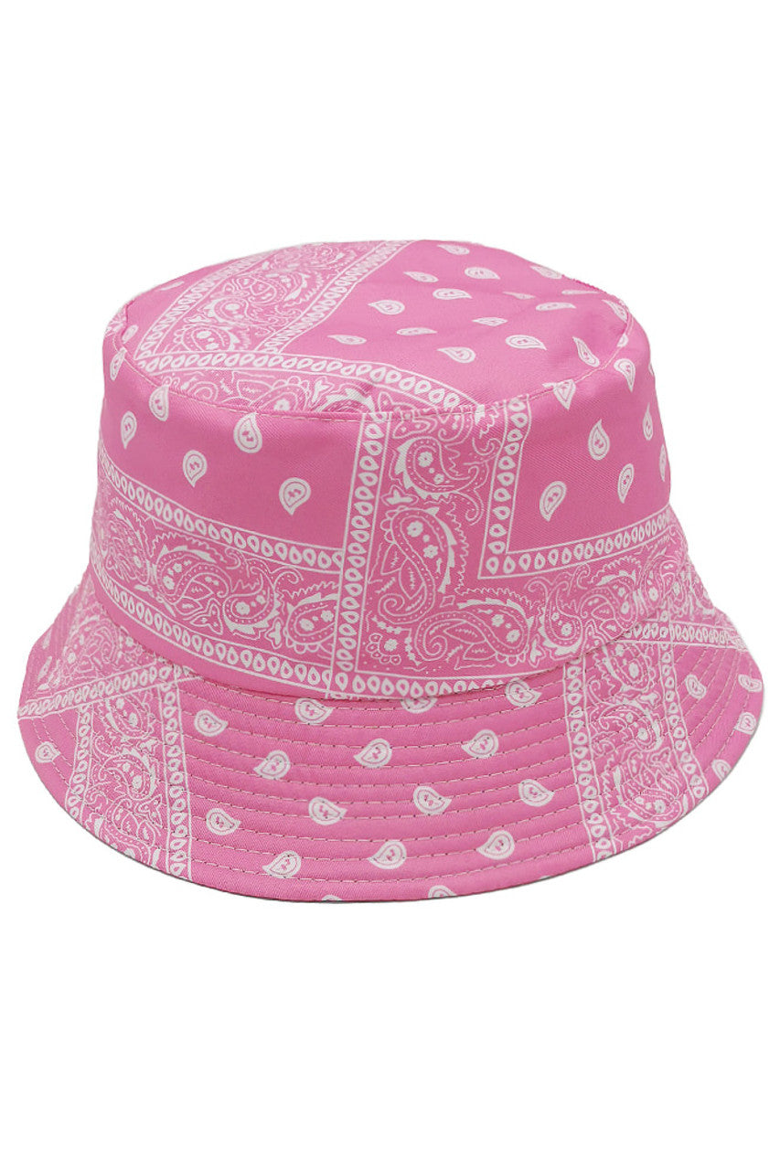 PAISLEY REVERSIBLE BUCKET HAT
