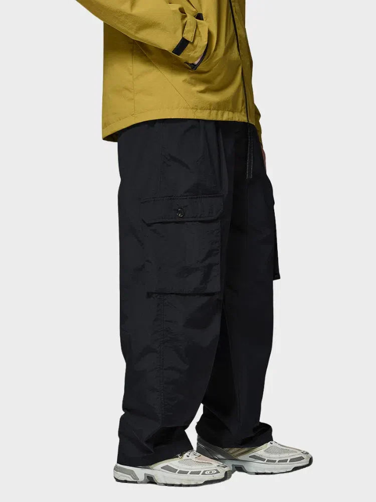 CARGO PANTS BLACK QUICK DRY POUR LES ACTIVITÉS DE PLEIN AIR