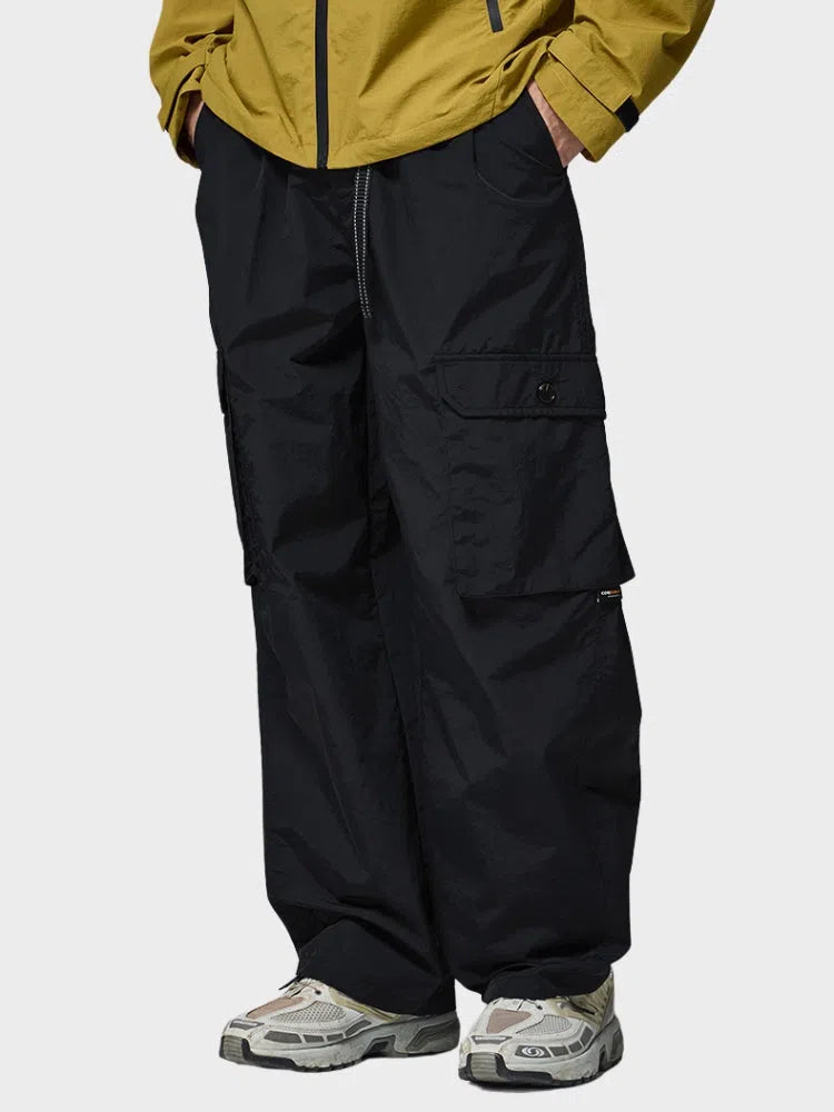CARGO PANTS BLACK QUICK DRY POUR LES ACTIVITÉS DE PLEIN AIR