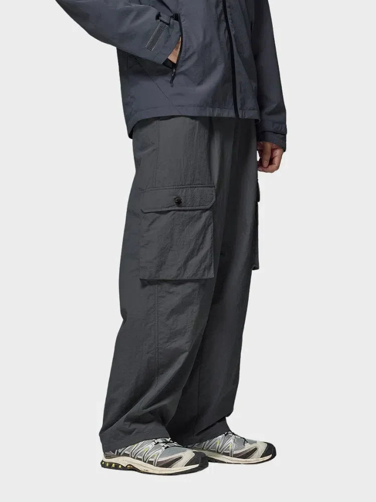 CARGO PANTS BLACK QUICK DRY POUR LES ACTIVITÉS DE PLEIN AIR
