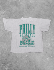 Underground Original Design: Philly Football, 90's Boxy Cotton TShirt