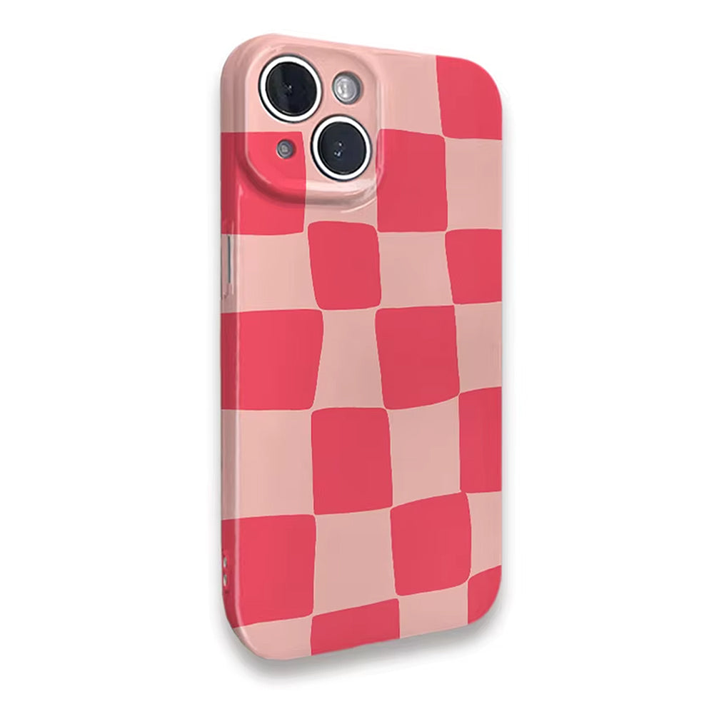 PINK CHECKER IPHONE CASE INDIE KID IPHONE CASE
