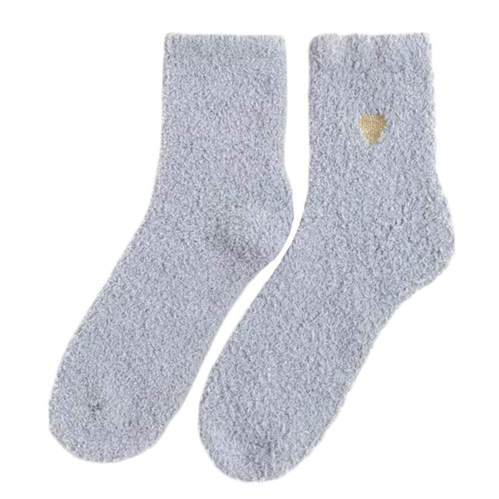 PINK HEART SOCKS FREE SIZE SOFT GIRL CASUAL OUTINGS