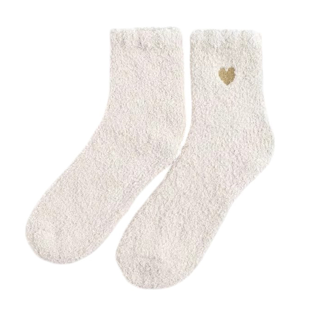 PINK HEART SOCKS FREE SIZE SOFT GIRL CASUAL OUTINGS