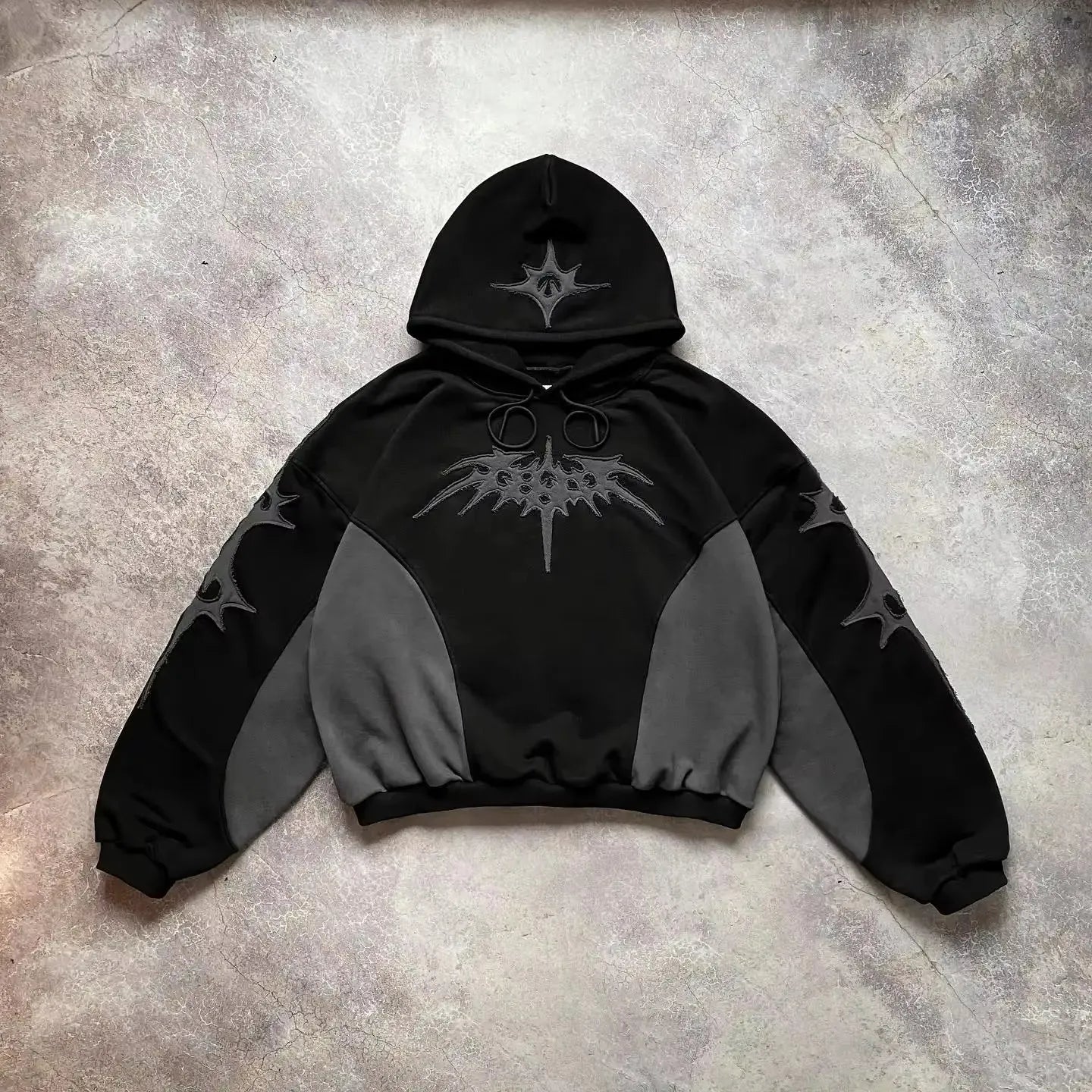 PINK HOOD HARAKUJU HOODIE WITH WHITE LETTERING HARAKUJU SWEATSHIRT