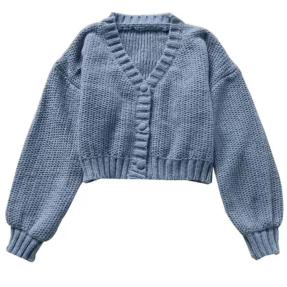 PINK PASTEL CROPPED CARDIGAN