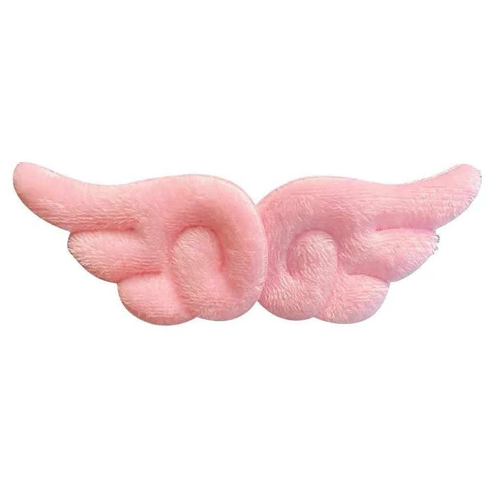 PINK PLUSH ANGEL WINGS PAIR TIMELESS APPEAL