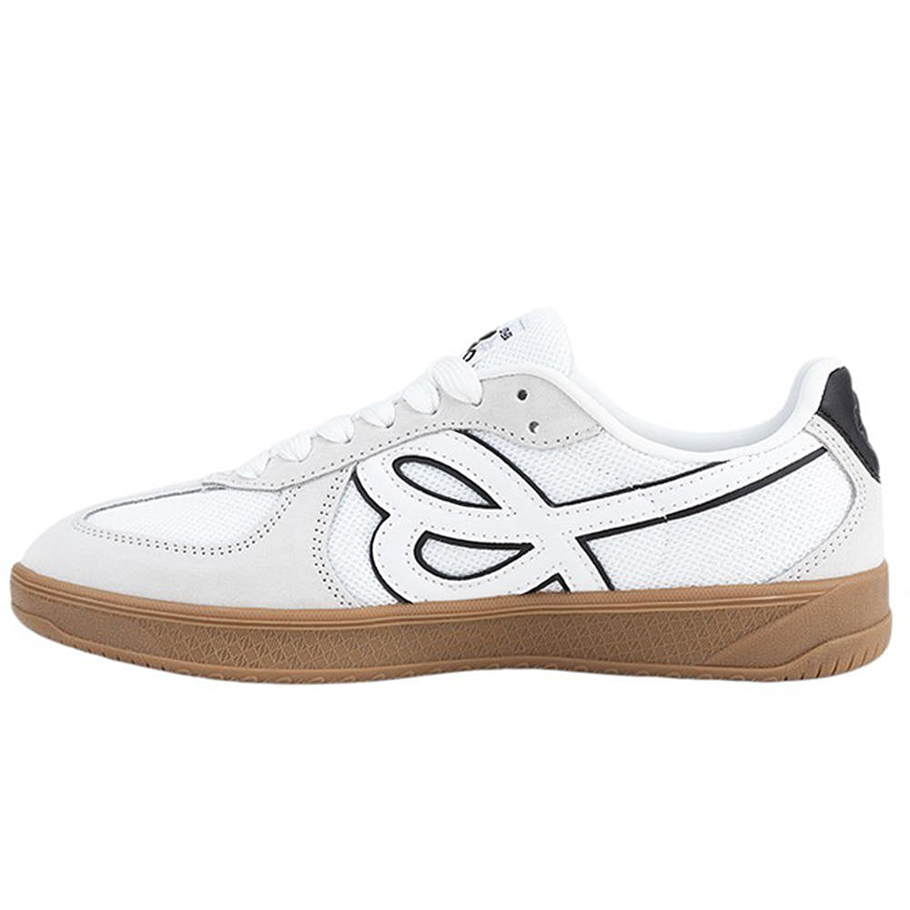 PINK SUEDE SNEAKERS WITH BROWN SOLE