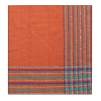 Plaid Liner Square Blanket Scarf Shawl