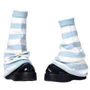PLATFORM SHOES WITH LEG WARMERS SOFT GIRL AESTHETIC