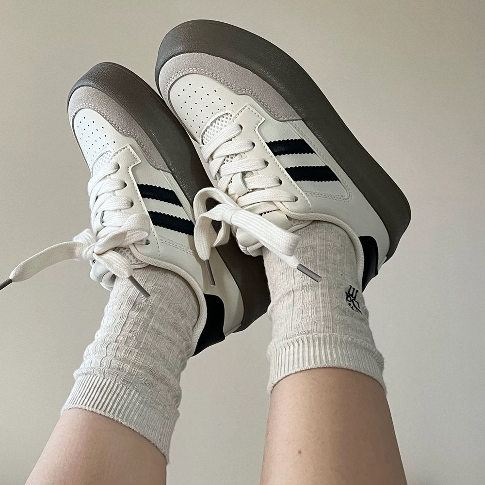 PLATFORM SNEAKERS SCHOOL CRUSH SNEAKERS