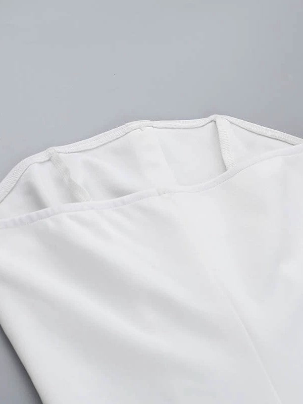 PLEATED MINI DRESS WITH BUTTON-DOWN DESIGN FOR A PLAYFUL TOUCH