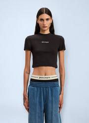 Palm Angels Women Logo Motif T-Shirt