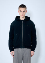 Prada Men Denim Hooded Jacket