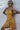 Printed Ruffled Lace-up Beach Slip Dress - Yellow / S