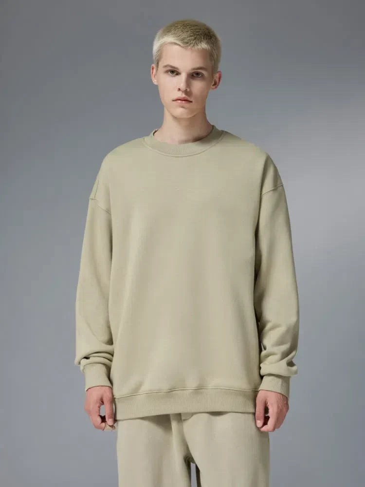 BLACK CREWNECK SWEATSHIRT WITH PROTECTION ANTISTATIQUE FOR VOTRE GARDE-ROBE