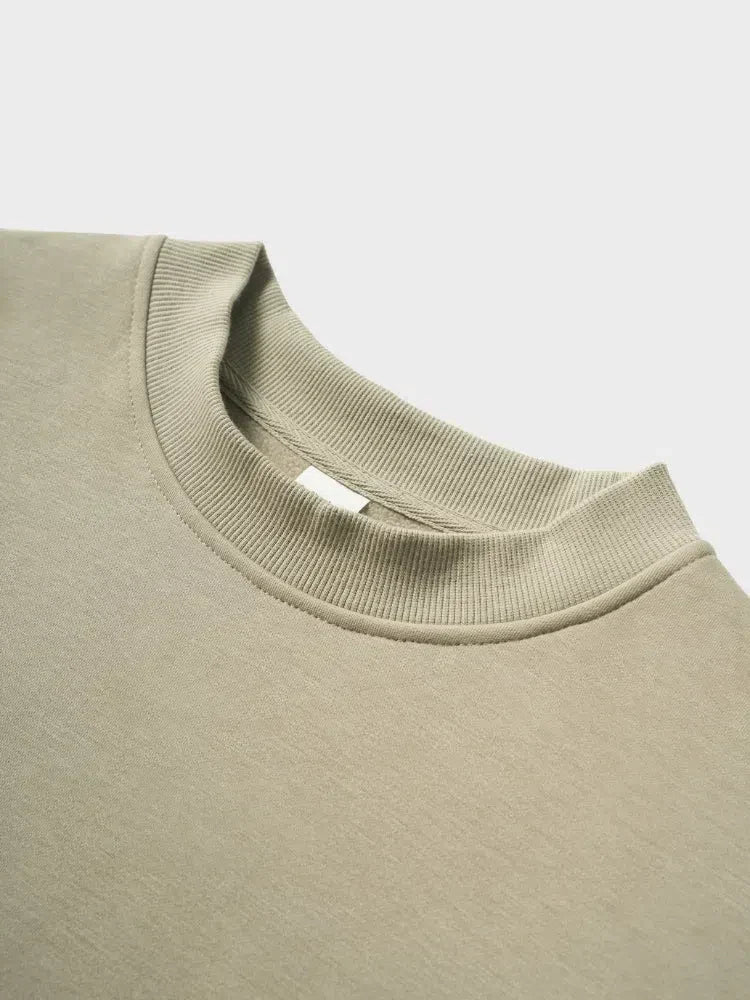 BLACK CREWNECK SWEATSHIRT WITH PROTECTION ANTISTATIQUE FOR VOTRE GARDE-ROBE
