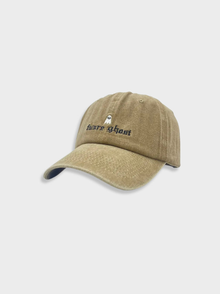 PURPLE BASEBALL CAP WITH GHOST DESIGN - FUTURE GHOST CAP