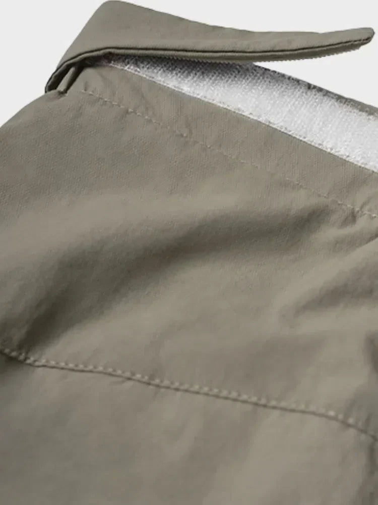 LOOSE-FITTING KHAKI TROUSERS QUICK DRY SPORTIVE