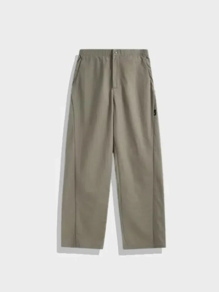 LOOSE-FITTING KHAKI TROUSERS QUICK DRY SPORTIVE