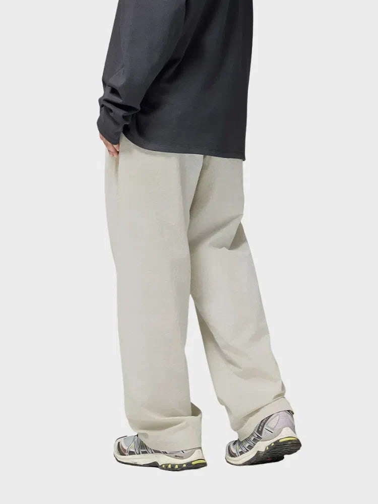 LOOSE-FITTING KHAKI TROUSERS QUICK DRY SPORTIVE