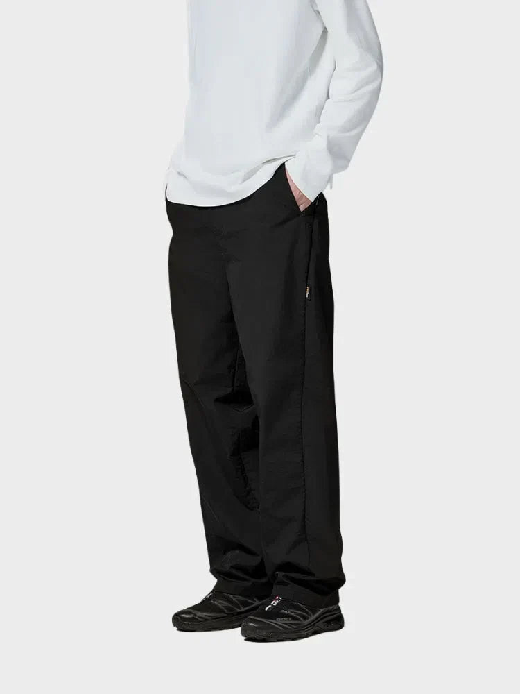 LOOSE-FITTING KHAKI TROUSERS QUICK DRY SPORTIVE
