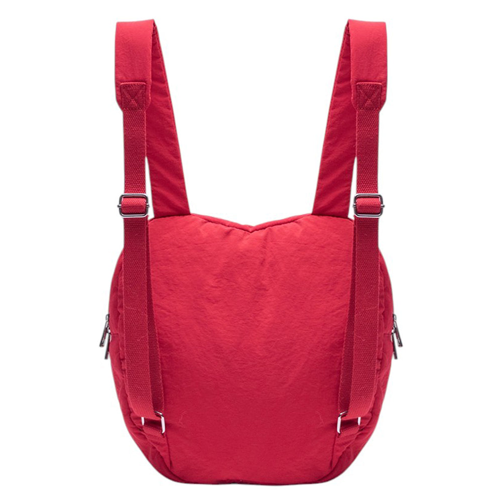 RED APPLE-SHAPED BACKPACK FOR KIDS AND CASUAL