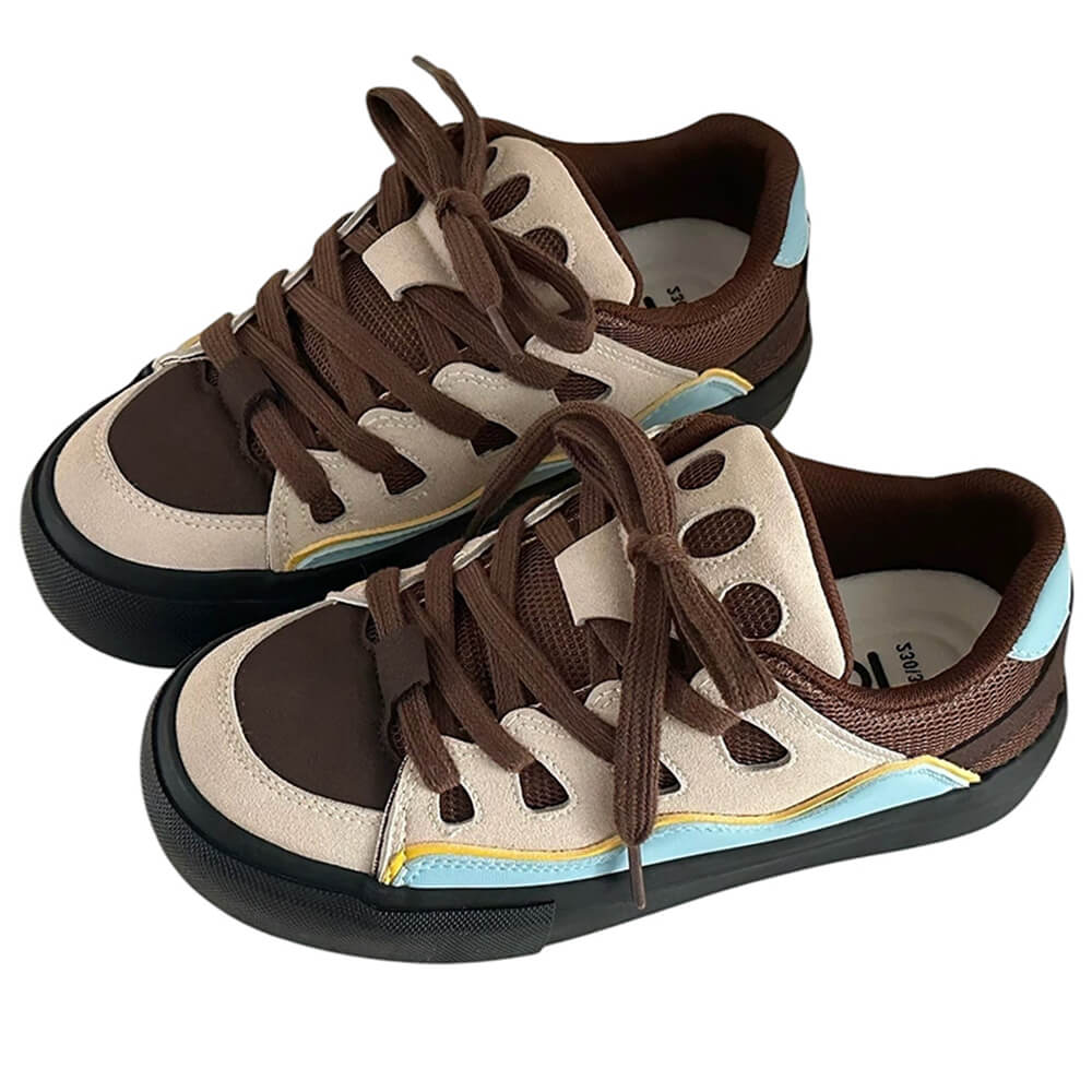 RETRO WAVE SKATER SNEAKERS