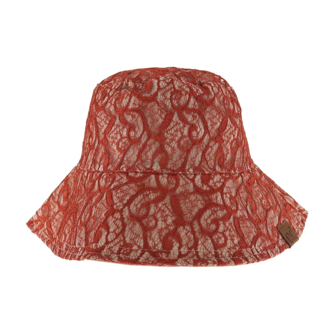 Reversible Lace C.C Bucket Hat
