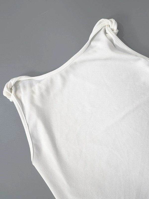RIBBED TANK TOP IN VERSATILE SOLID COLOR