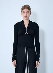 Rick Owens Women Allanah Long Sleeve Top