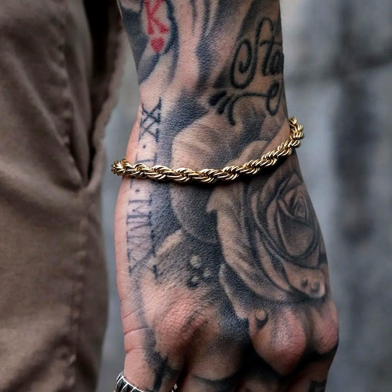 ROPE BRACELET SILVER CHARM STYLISH ROPE BRACELET FASHION GAME