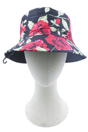 Rose Print Bucket Hat