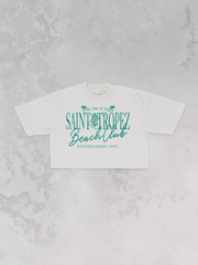 Underground Original Design: St. Tropez Beach Club Cropped TShirt
