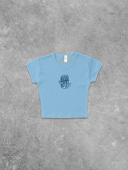 Underground Original Design: Salty Sardines, Fresh Fish Micro-Ribbed Baby Tee