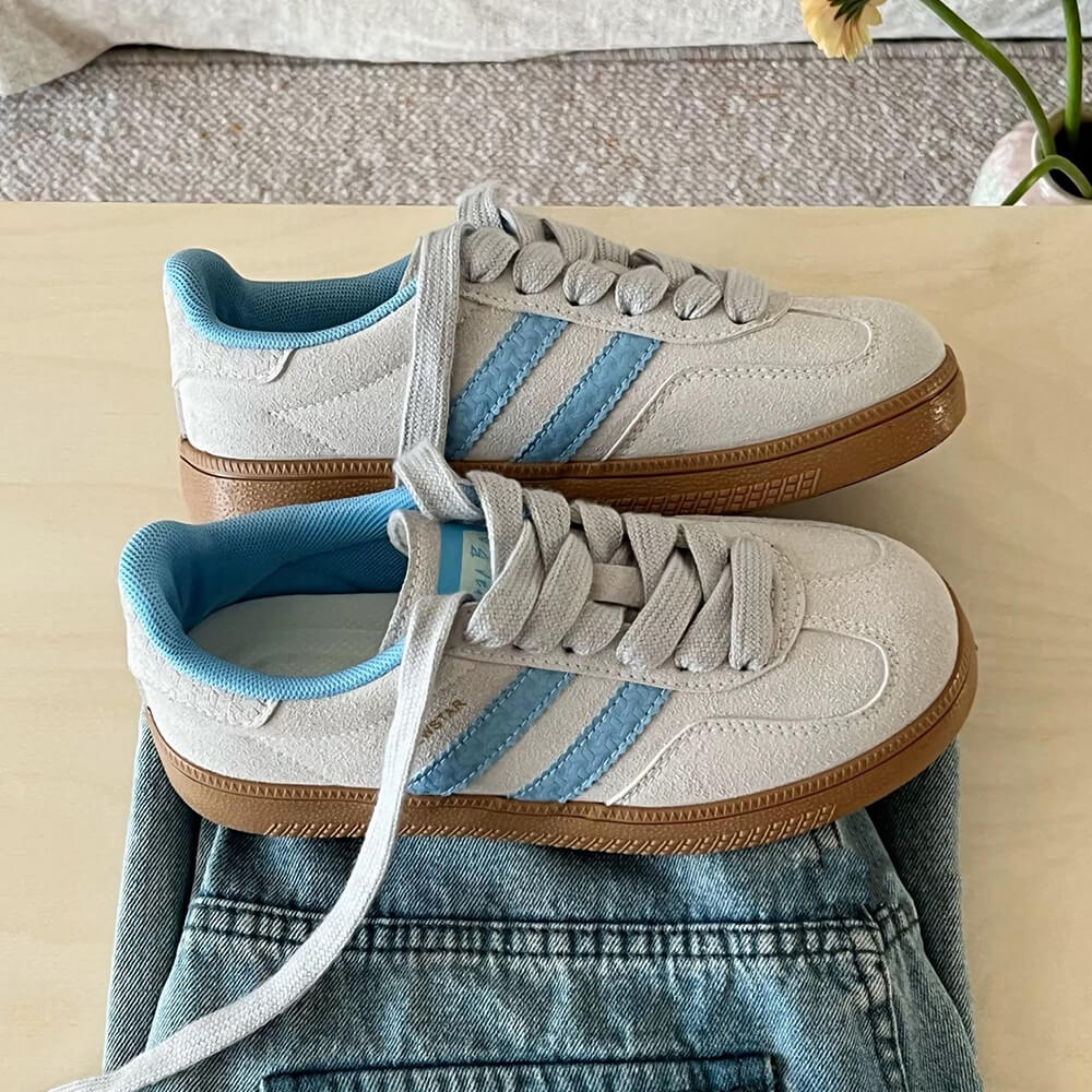 SERENE STEP LIGHT GREY SNEAKERS