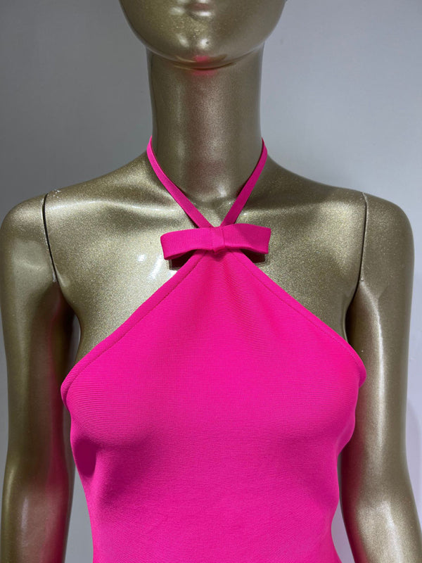 Sexy Halter Neck Backless Bodycon Party Dress