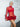 Sexy see-through mesh flower bud skirt ultra-short red dress sexy hot birthday party dress - Red / XS
