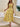 Sexy Slim Dress Sleeveless Sling Print Temperament Women’s Long Dress - Yellow / S
