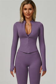 The Empower Jacket Sports Bra Leggings 3-Piece Set