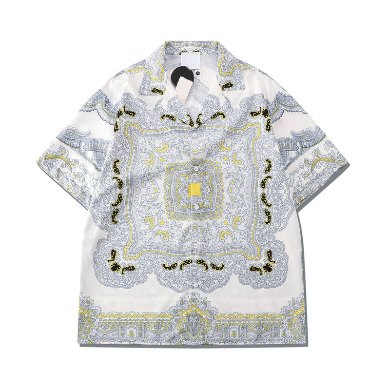 SHIRT AND SHORTS SET WITH MANCHES COURTES RESPIRANTE PATTERNED DESIGN