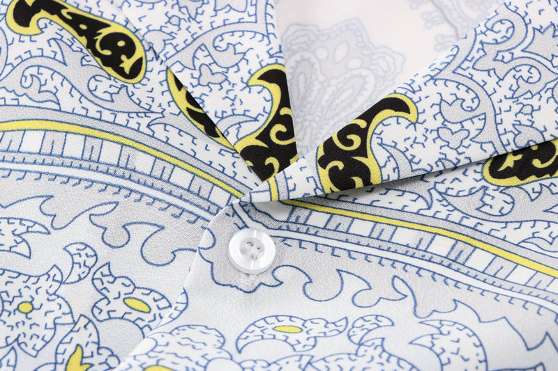 SHIRT AND SHORTS SET WITH MANCHES COURTES RESPIRANTE PATTERNED DESIGN